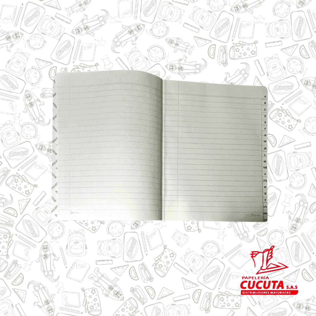 LIBRO ACTAS 1/2 80-OZF NORMA R/F 500420 vista 2