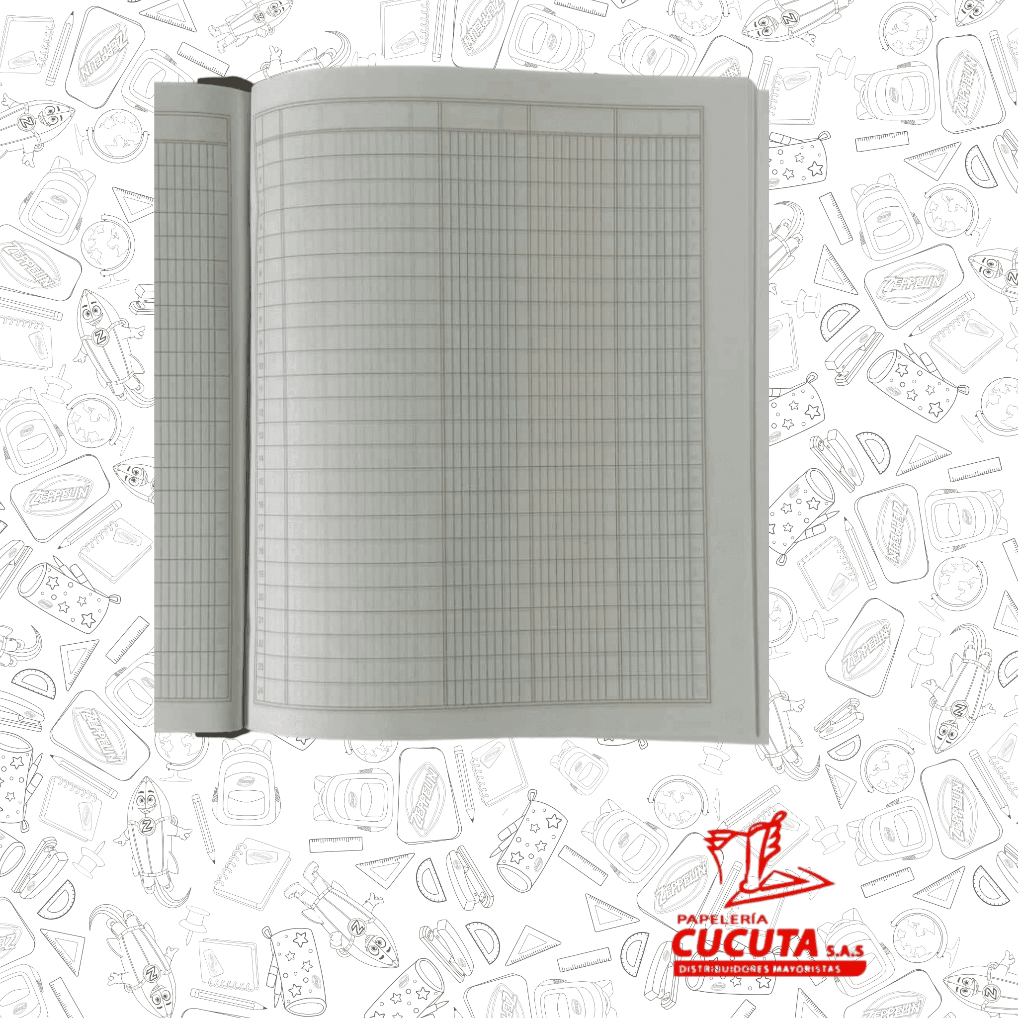 LIBRO CONTABILIDAD 1/2 OFICIO 80 HJ BOSTON vista 2
