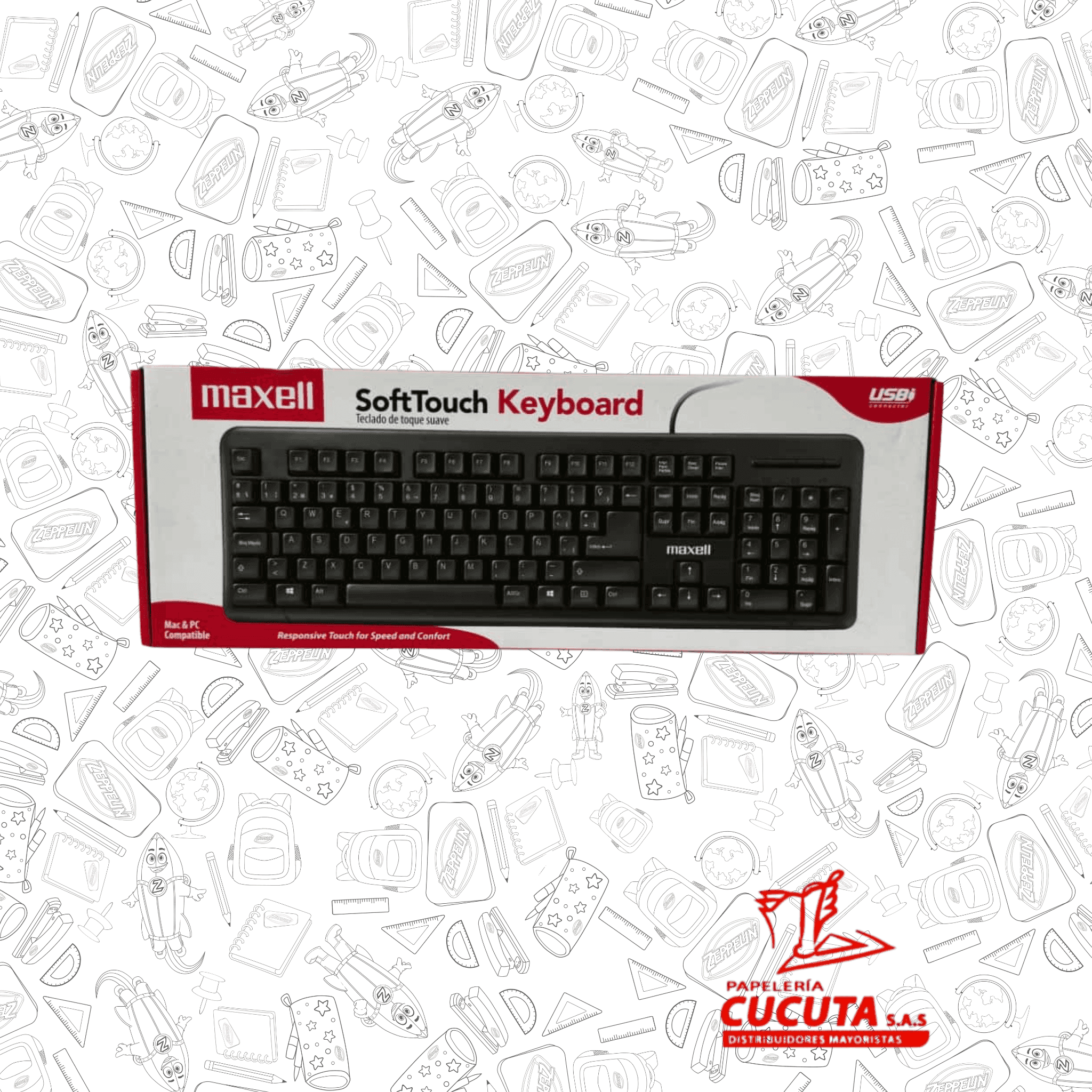 TECLADO  MAXELL ALAMBRICO