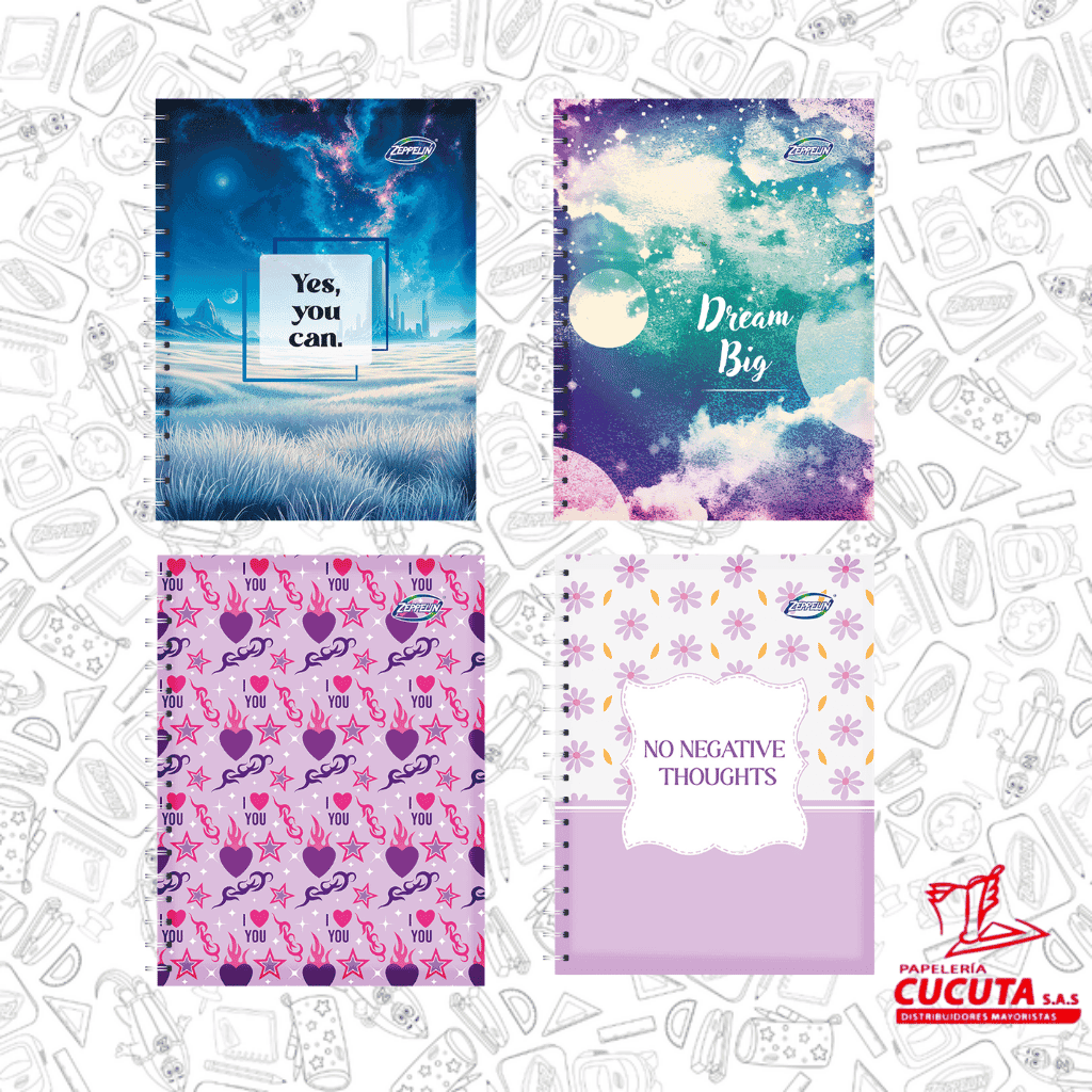 CUADERNO 95 5 MT MIXTO MUJER ZEPPELIN NUEVO PC36 vista 2