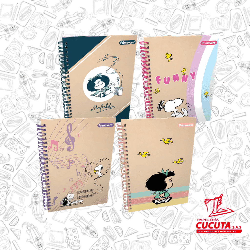 CUADERNO 105 KRAFT 80HJ-2 PRIMAVERA vista 2