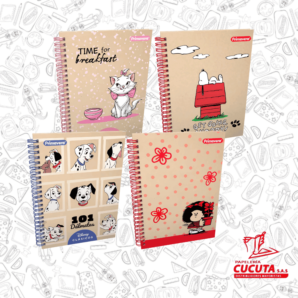 CUADERNO KRAFT 105 80HJ-1 PRIMAVERA vista 2