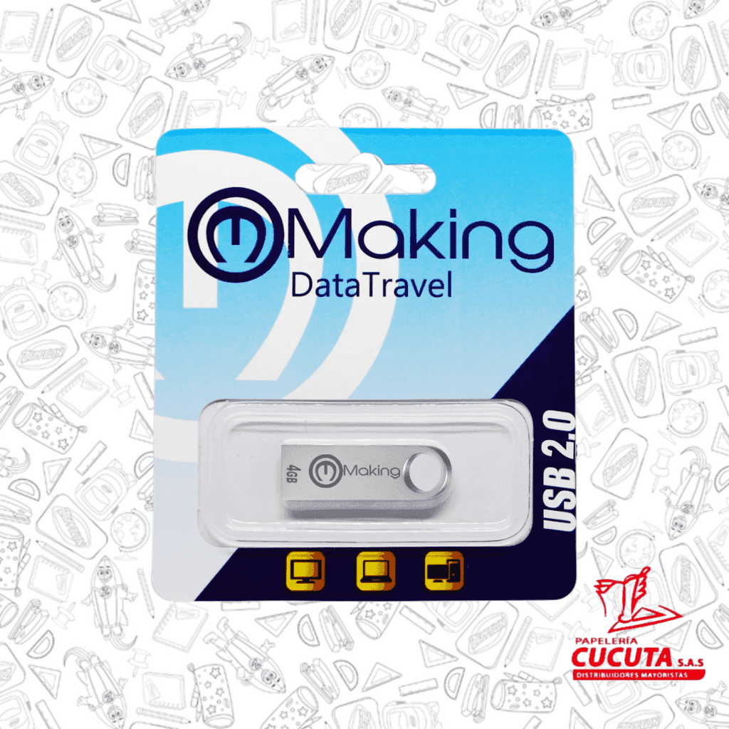 MEMORIA USB  4 GB MAKING METALICA