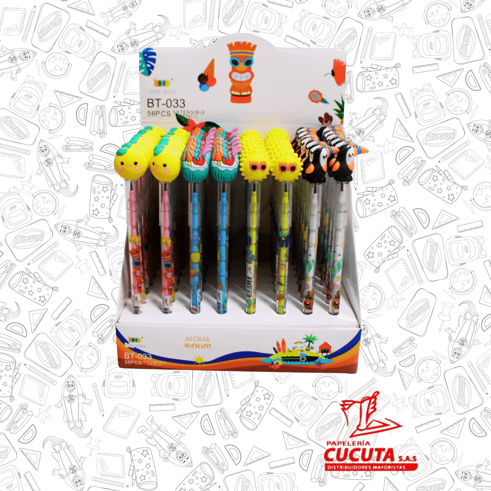 LAPIZ 11 MINAS FIGURAS PT23174 PT23175 vista 2