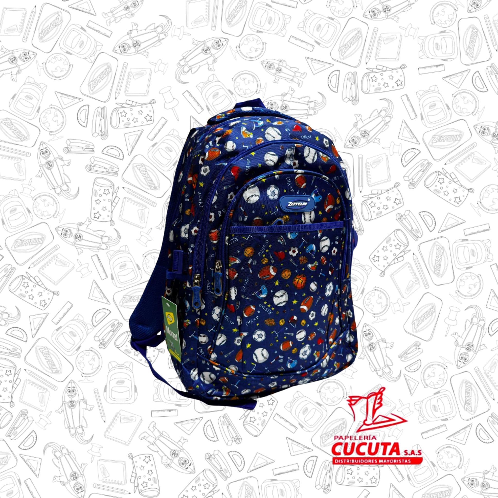 MORRAL ESTAMPADO ZEP-397 NIÑO vista 2
