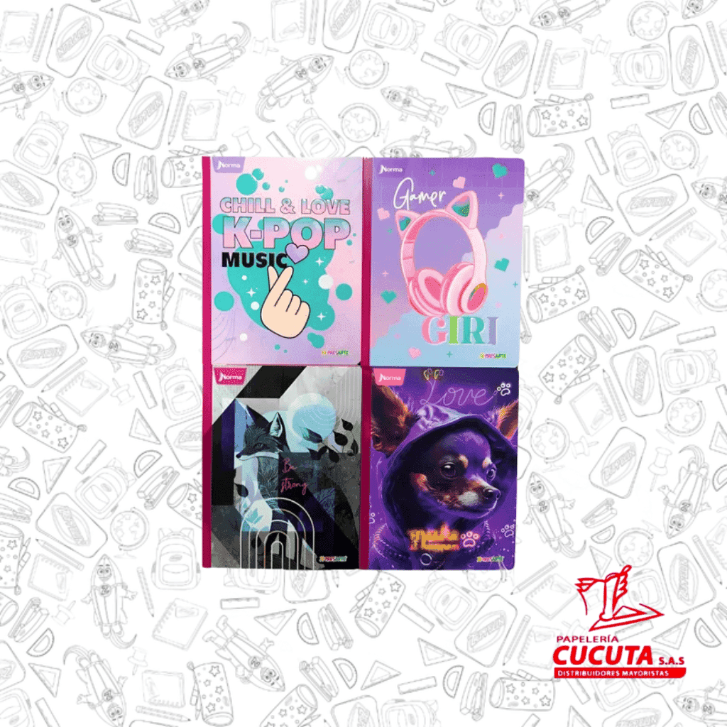 CUADERNO COSIDO X 100 HJ-1 X-PRESARTE PC X 44