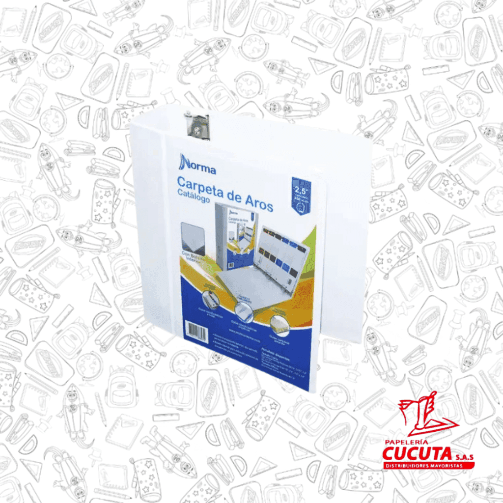 FOLDER 2.5 D BLANCO NORMA