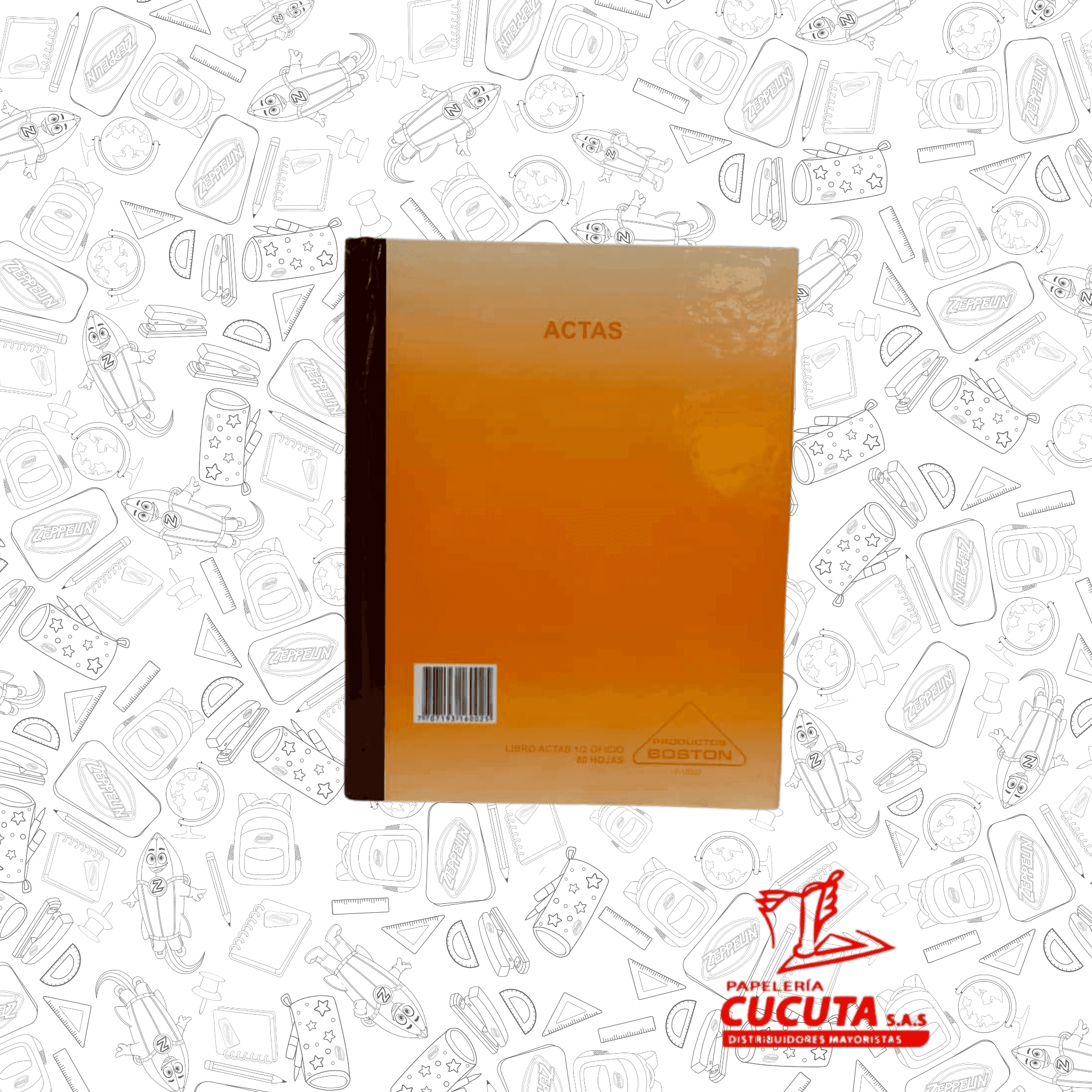 LIBRO ACTAS 1/2 OFICIO 80 HJ BOSTON