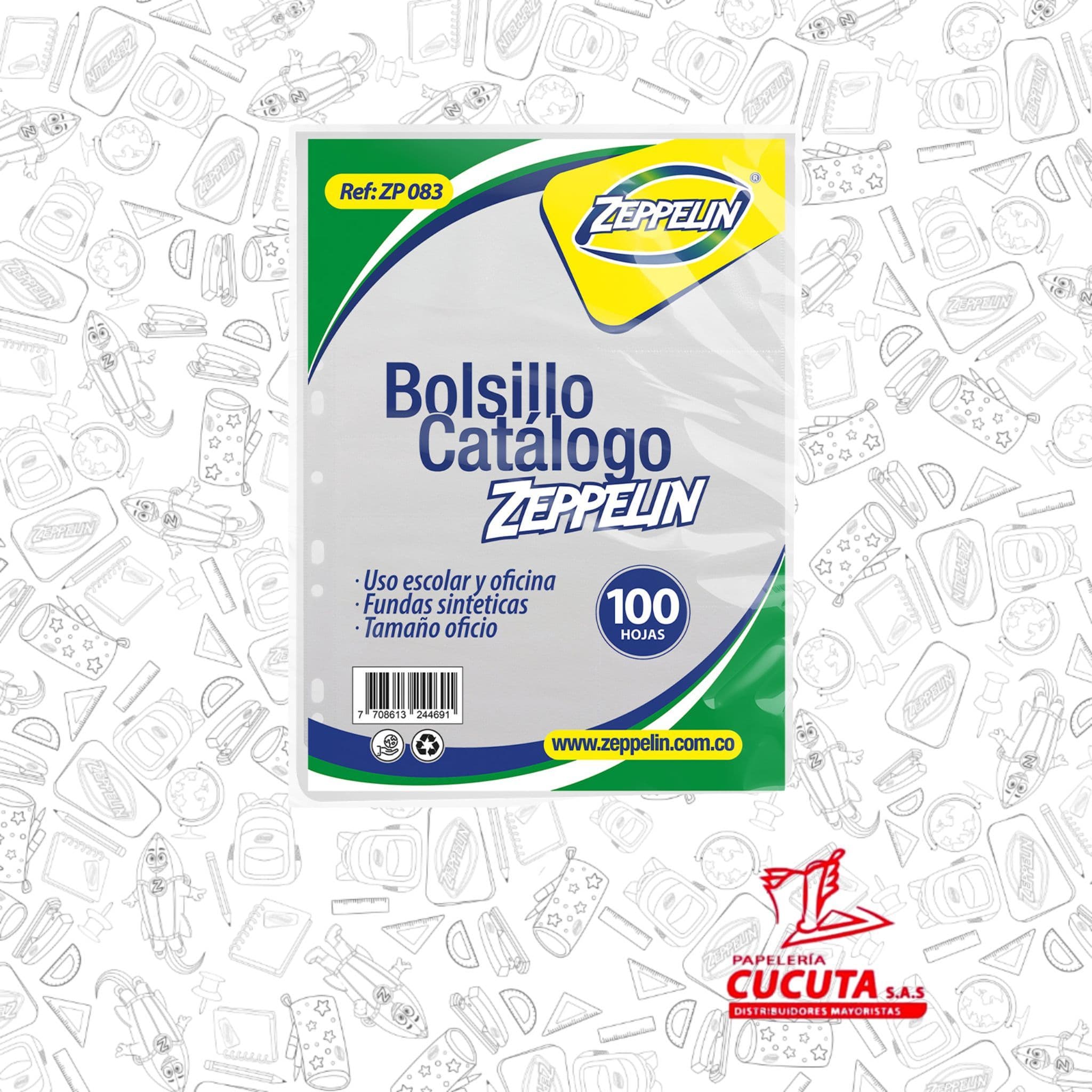 BOLSILLO CATALOGO OFICIO SLLO ZP 083 ZEPP