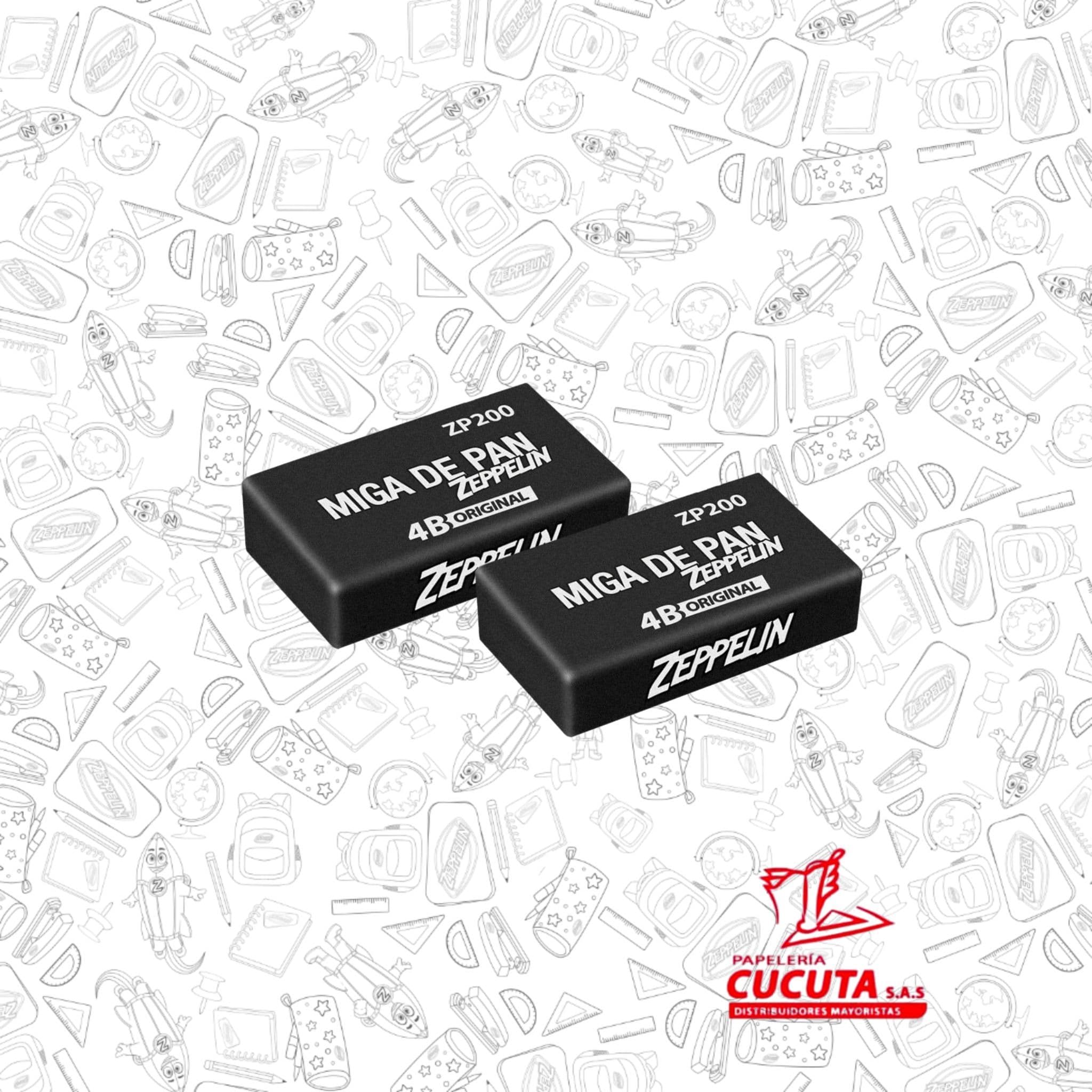 BORRADOR MIGA DE PAN NEGRO ZP 200 ZEPPELIN PC X 600