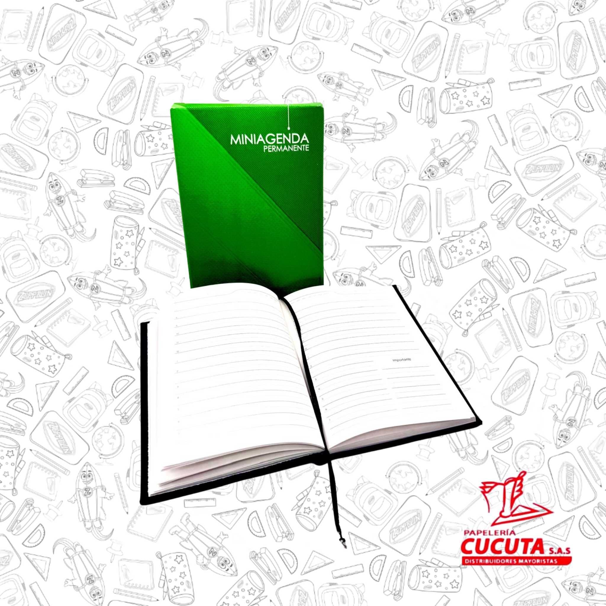 AGENDA PQÑ CAJA VERDE