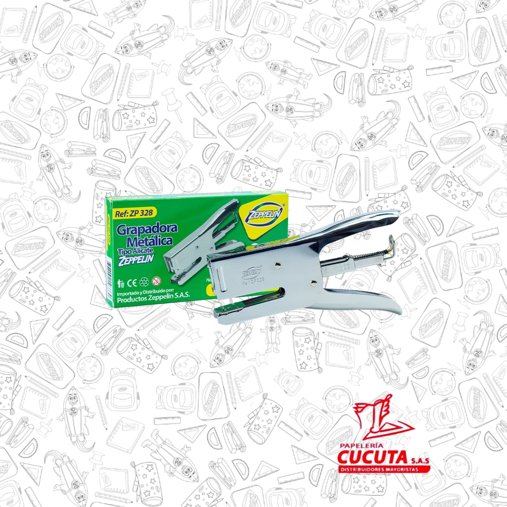 GRAPADORA ALICATE ZP 328 ZEPPELIN OFISMART
