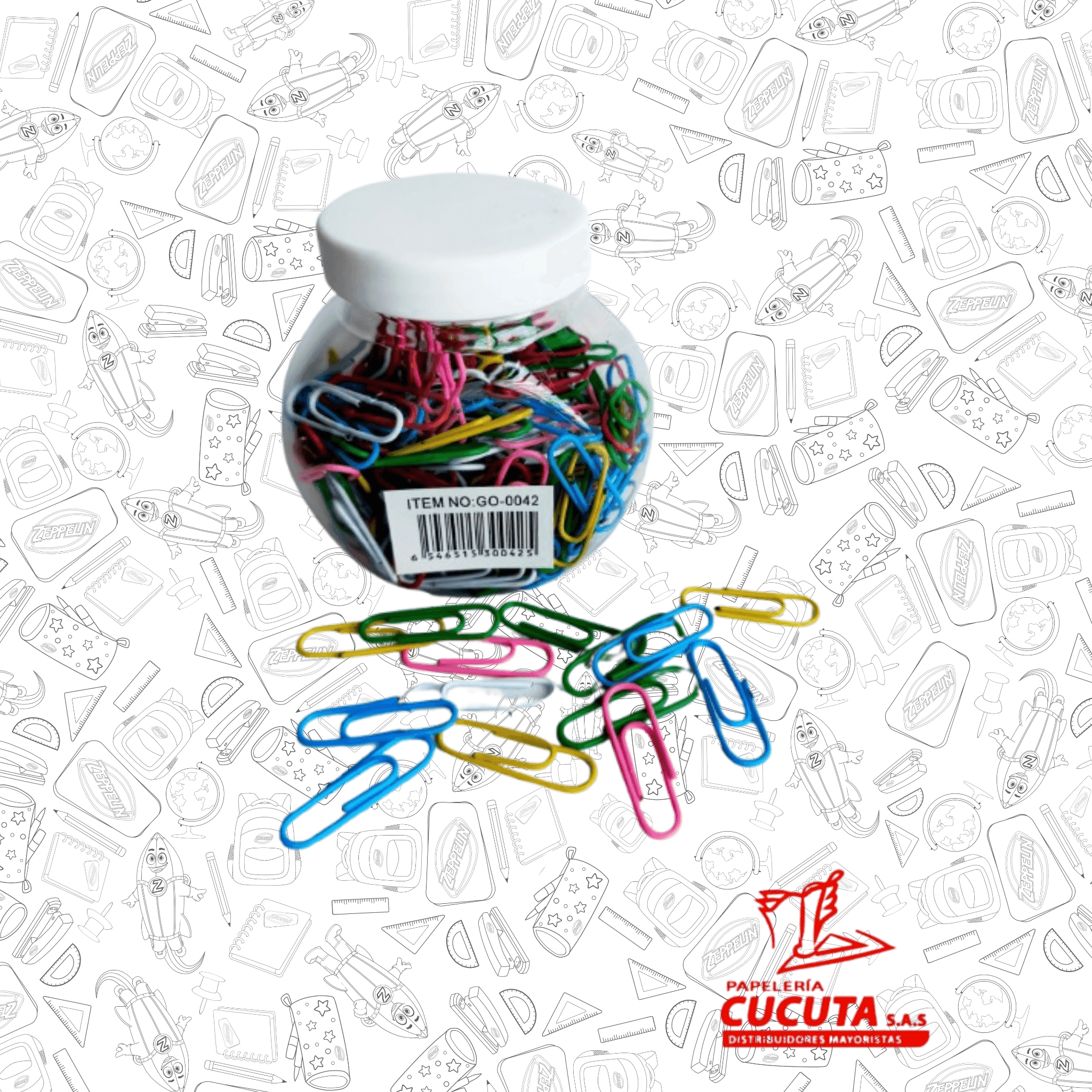 CLIP COLORES R/F 1168 TARRO X 200