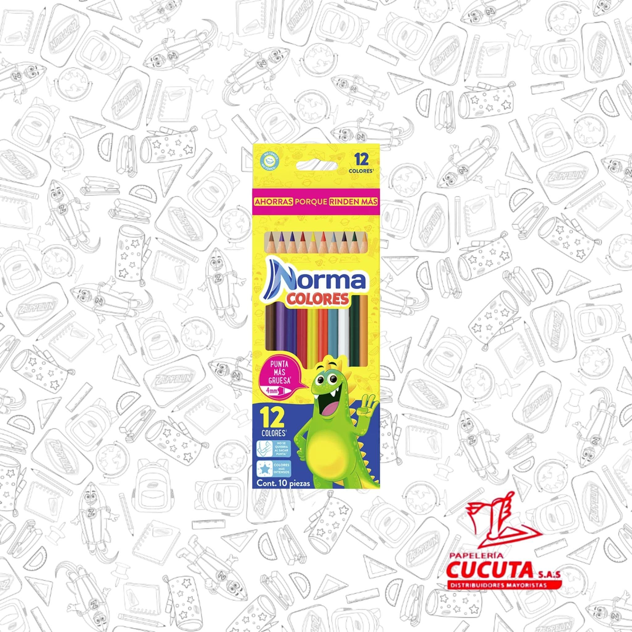 COLOR X 12 NORMA