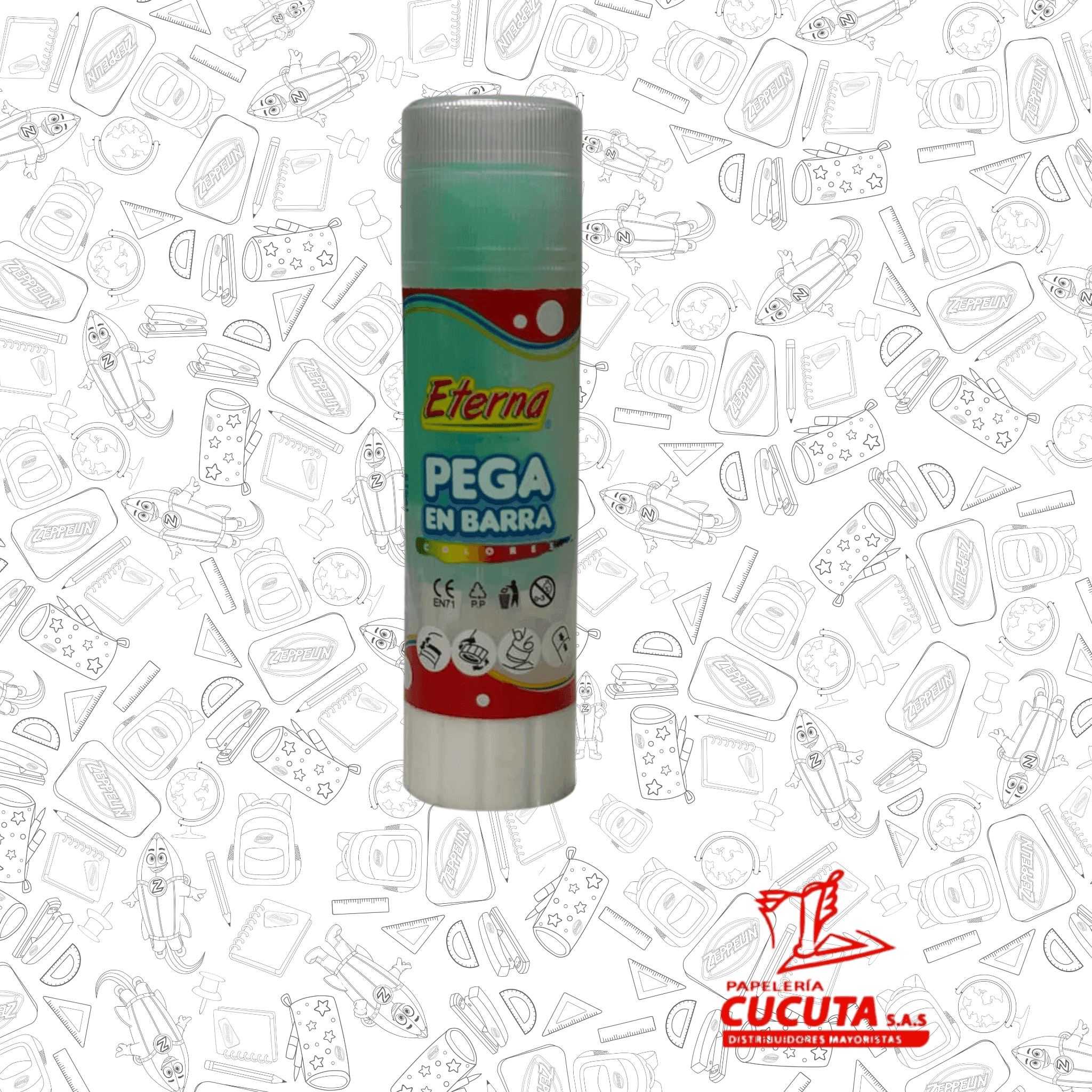 PEGANTE EN BARRA COLORES 36 GR ETERNA