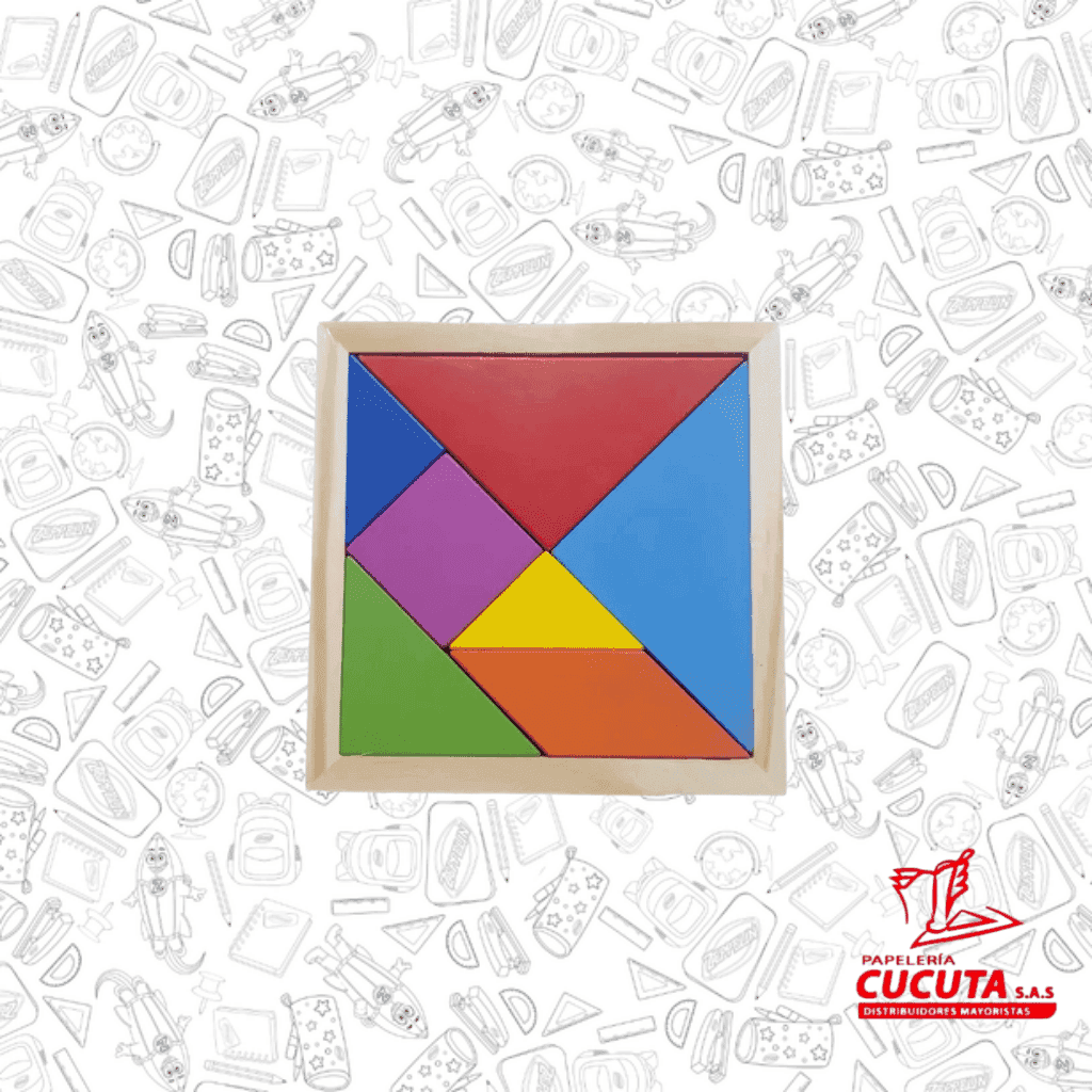 TANGRAM MADERA MEDIANO 14.5X14.5 R/F 0215