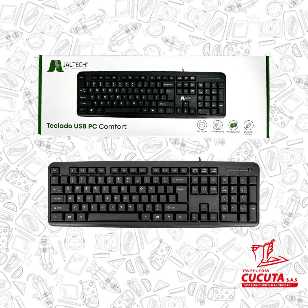 TECLADO USB R/F 8236 JALTECH