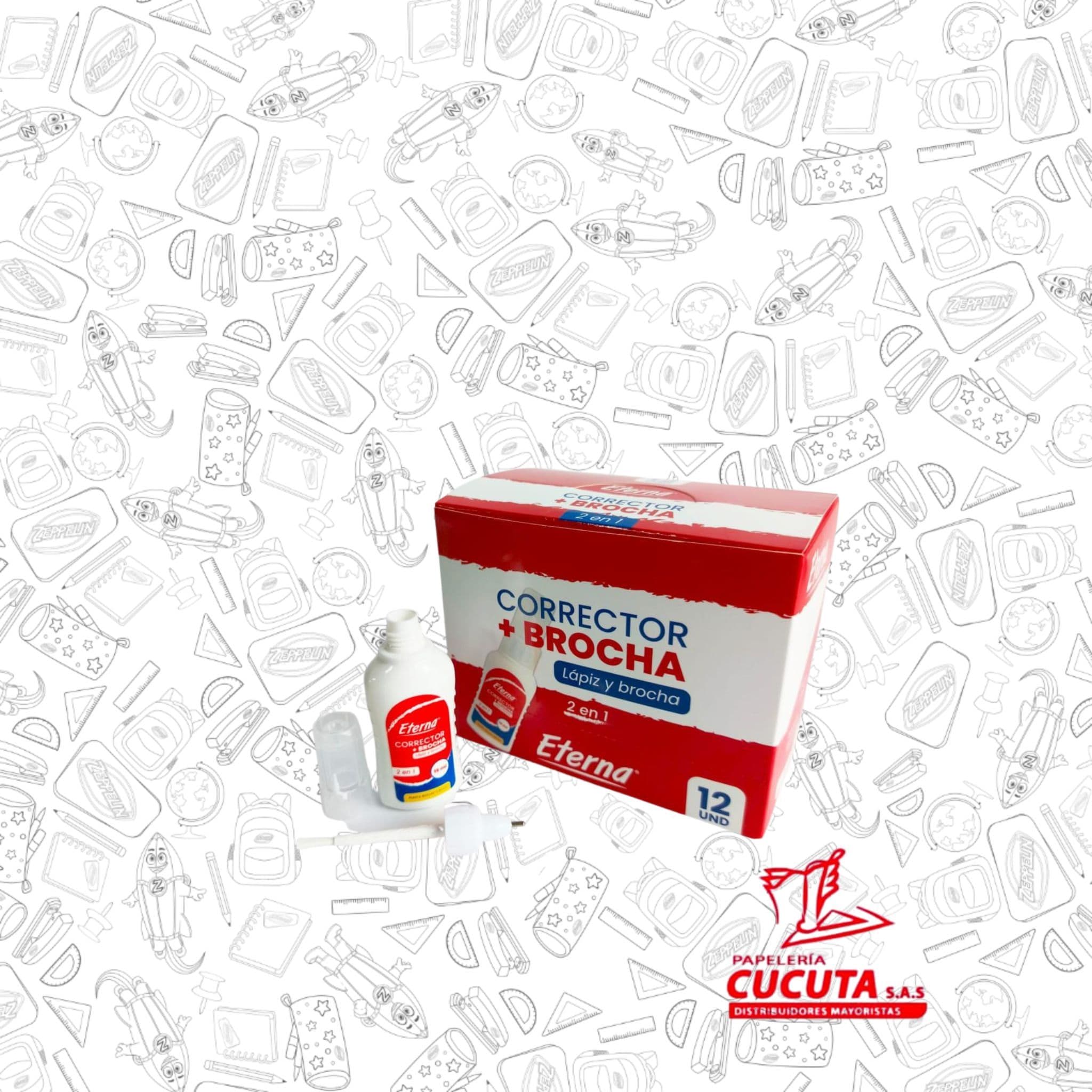 CORRECTOR MAS BROCHA 15 ML R/ ET 1114 ETERNA